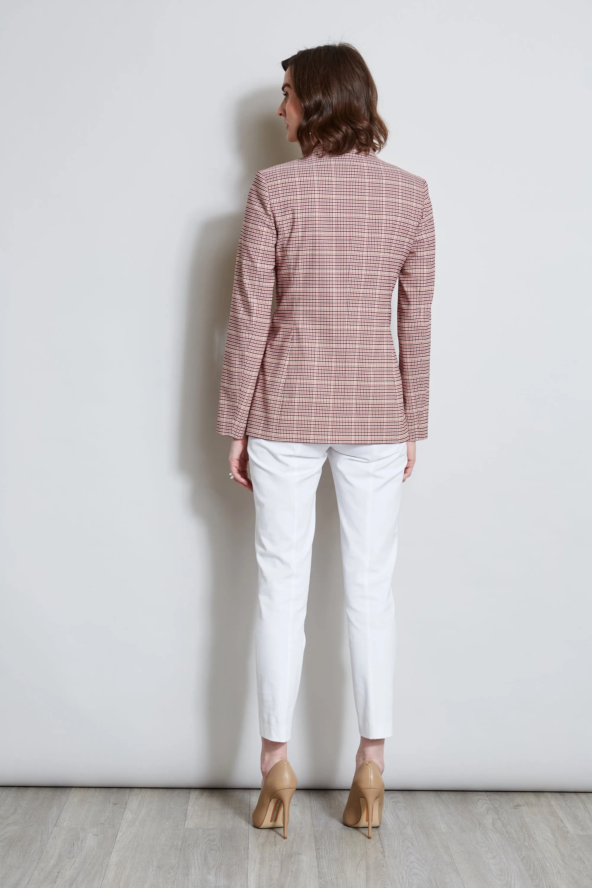 T-Tahari Plaid Blazer