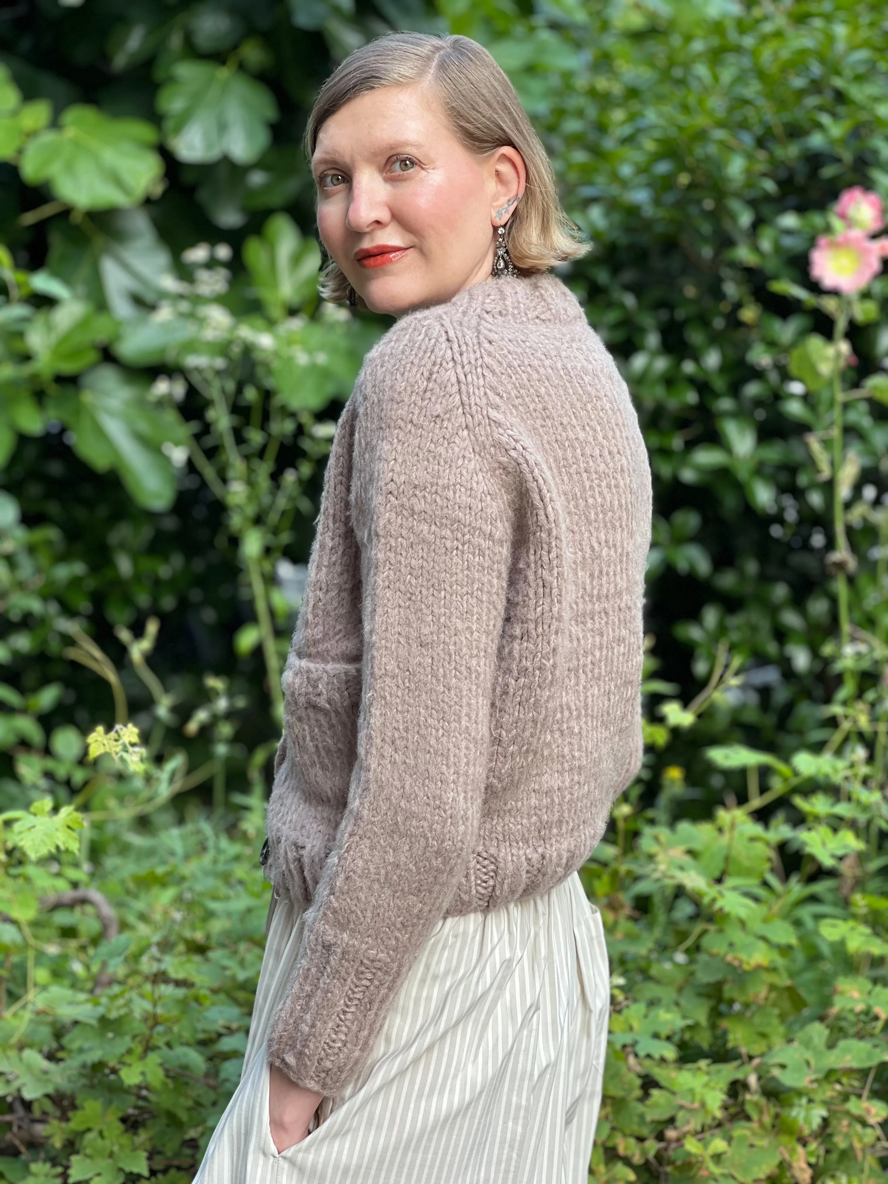 Taupe Ingrid Cardigan