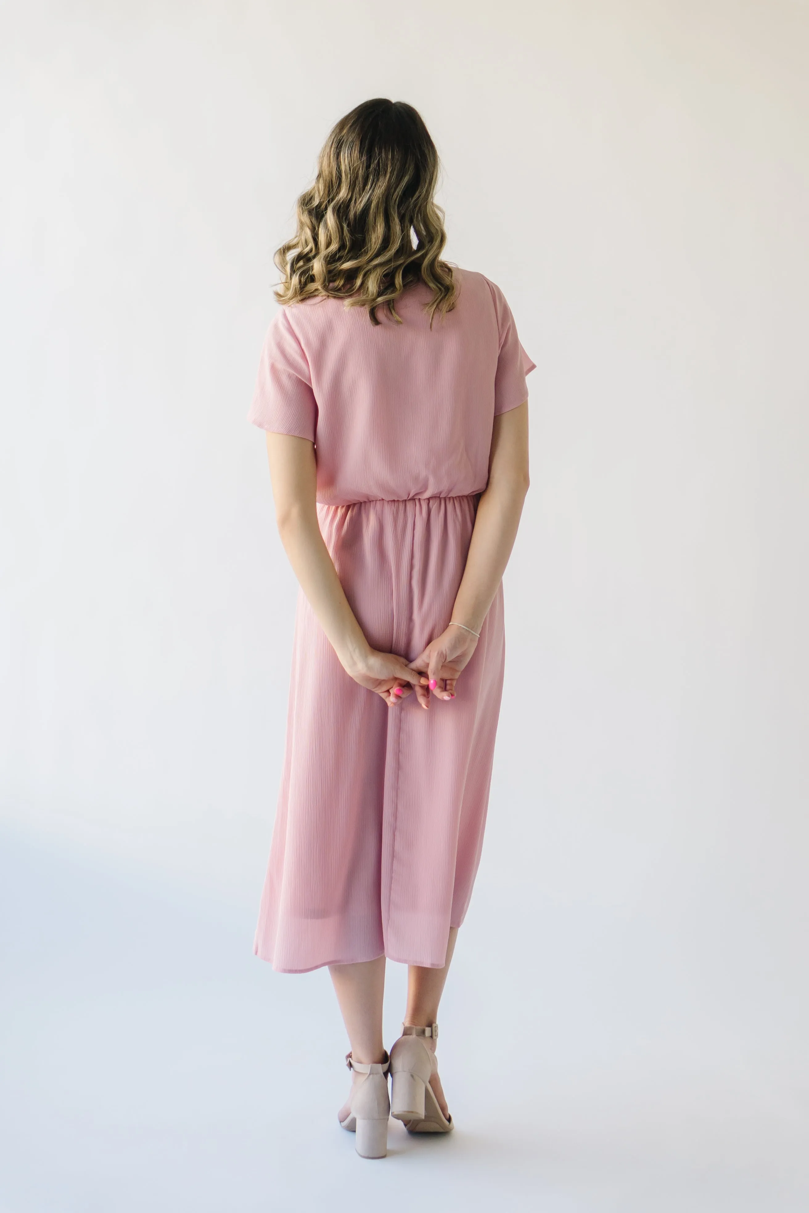 The Derby Dress in Blush