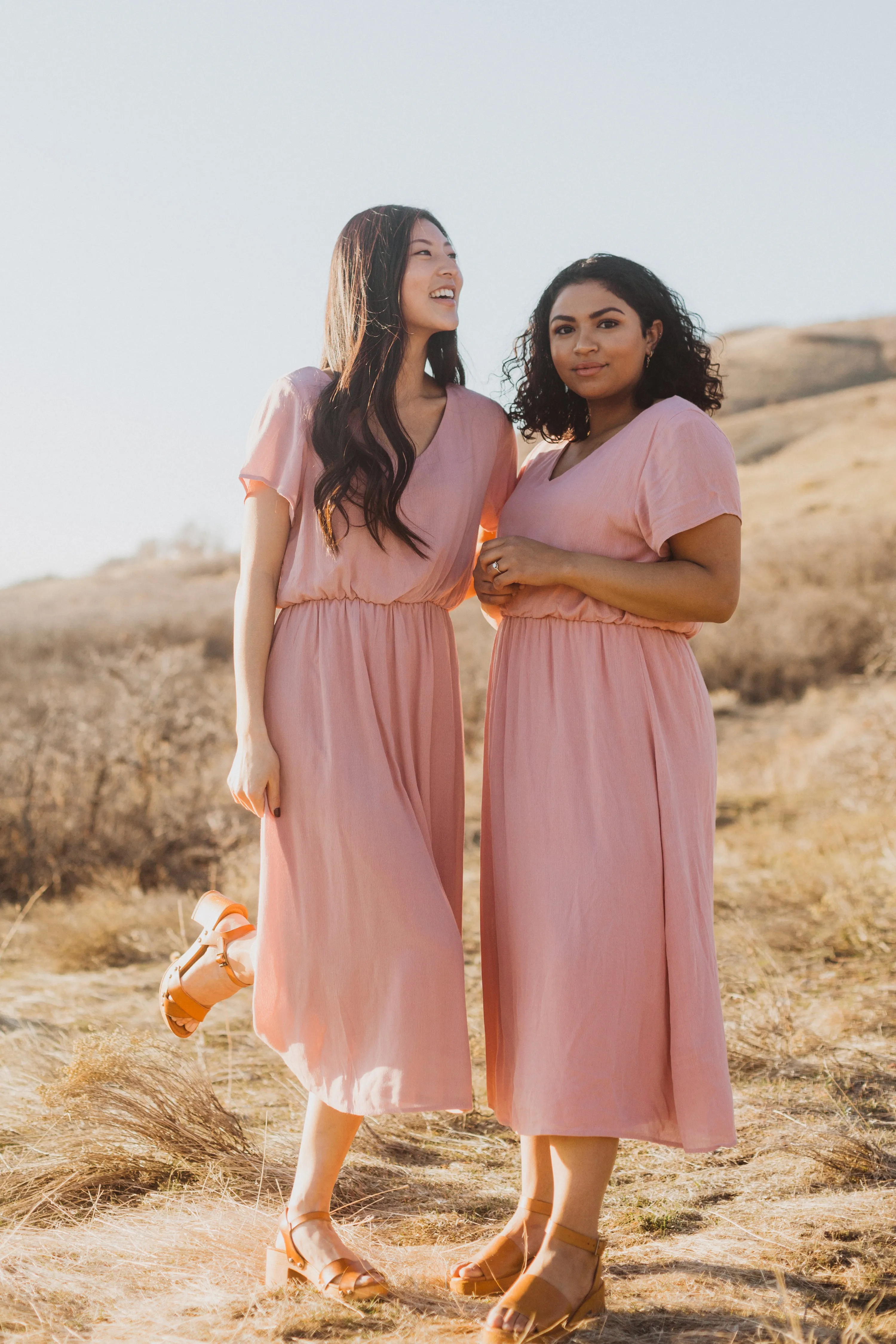 The Derby Dress in Blush