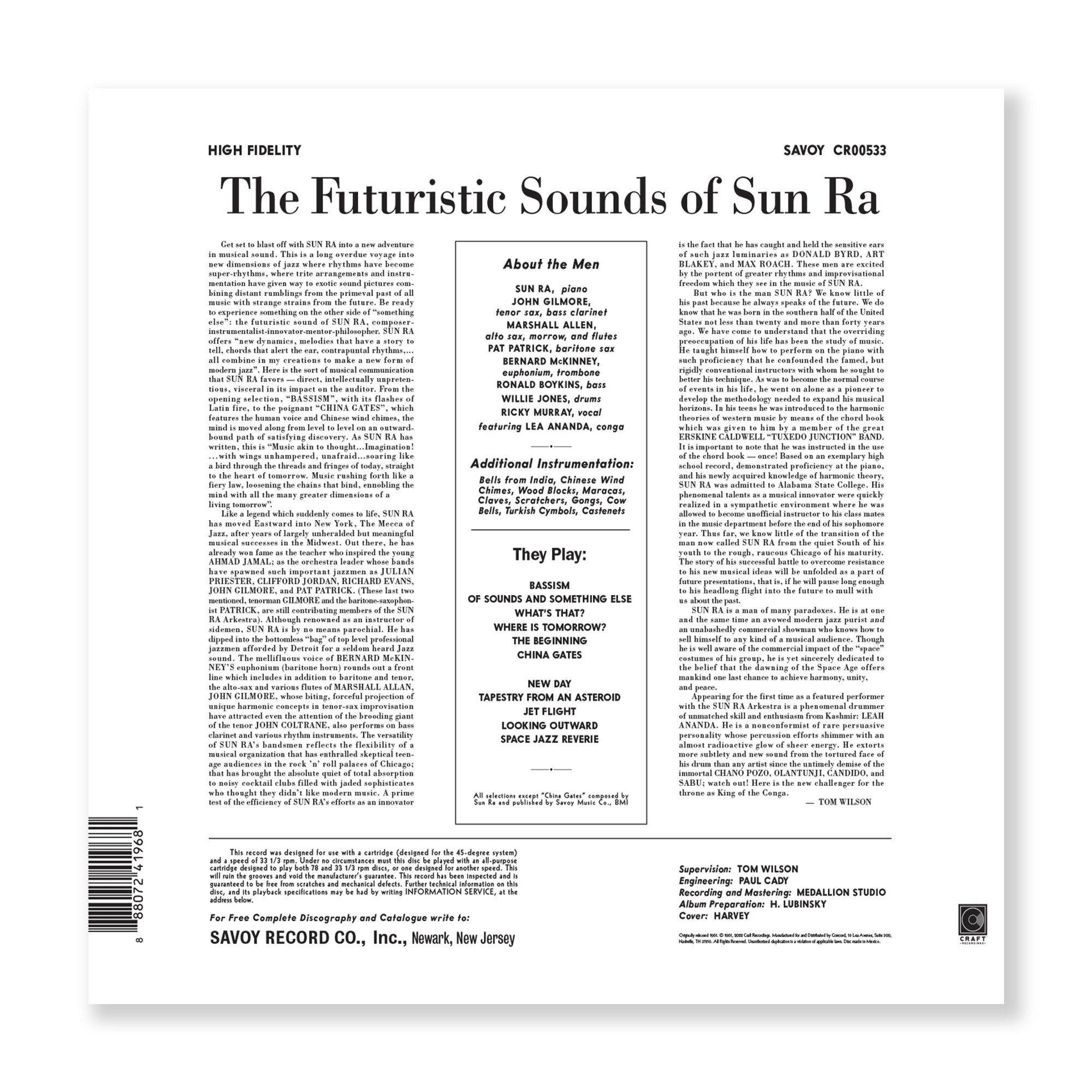 The Futuristic Sounds Of Sun Ra (CD)