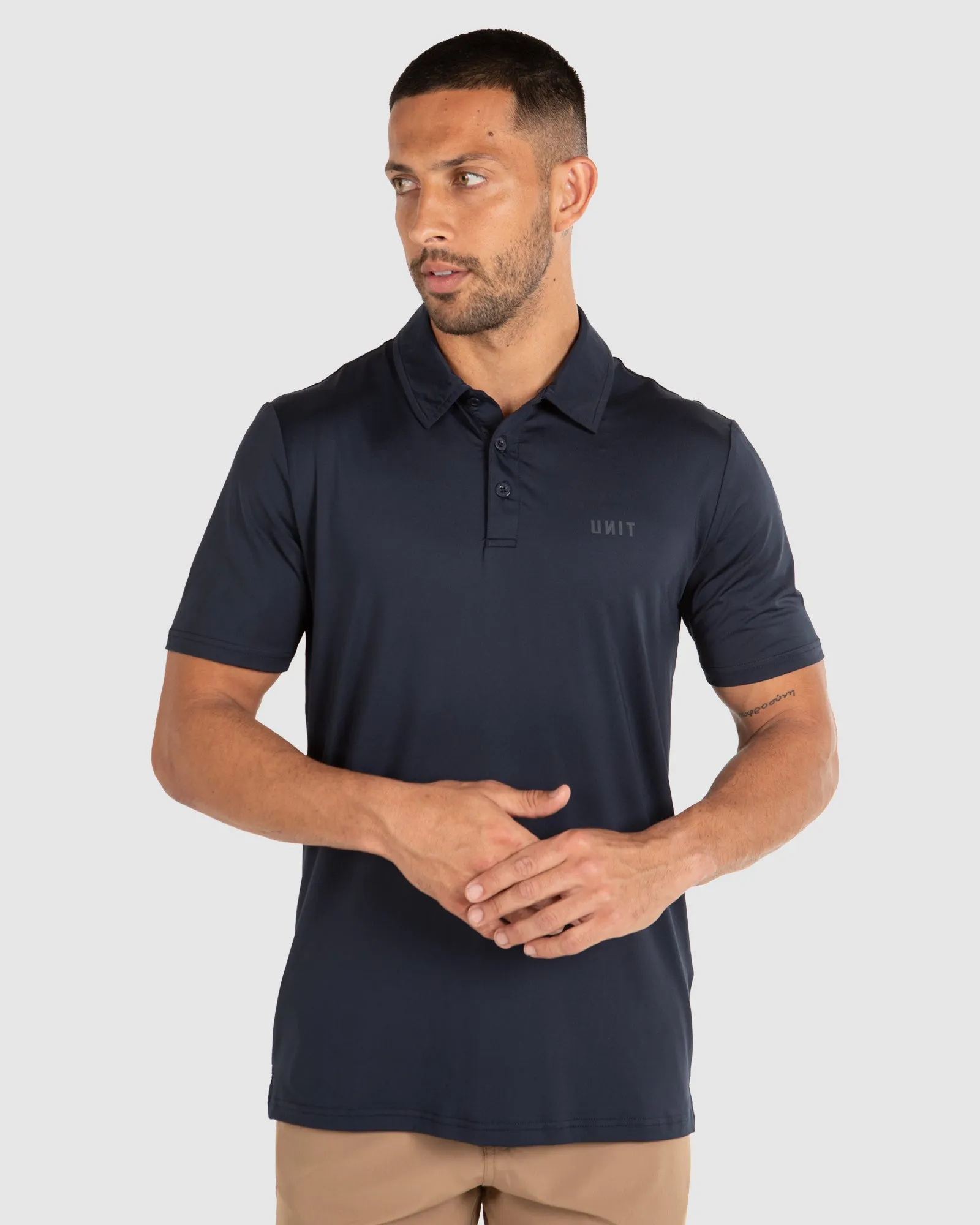 UNIT Mens Pro Flex Polo