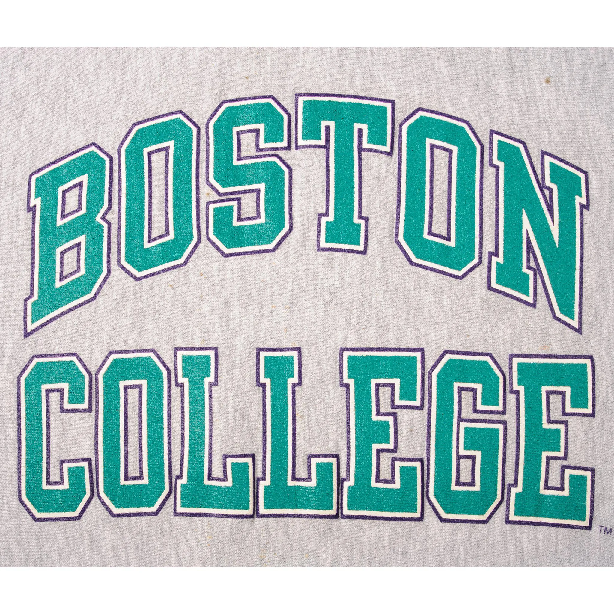 VINTAGE CHAMPION REVERSE WEAVE BOSTON COLLEGE SWEATSHIRT 1990S 2XL MADE USA