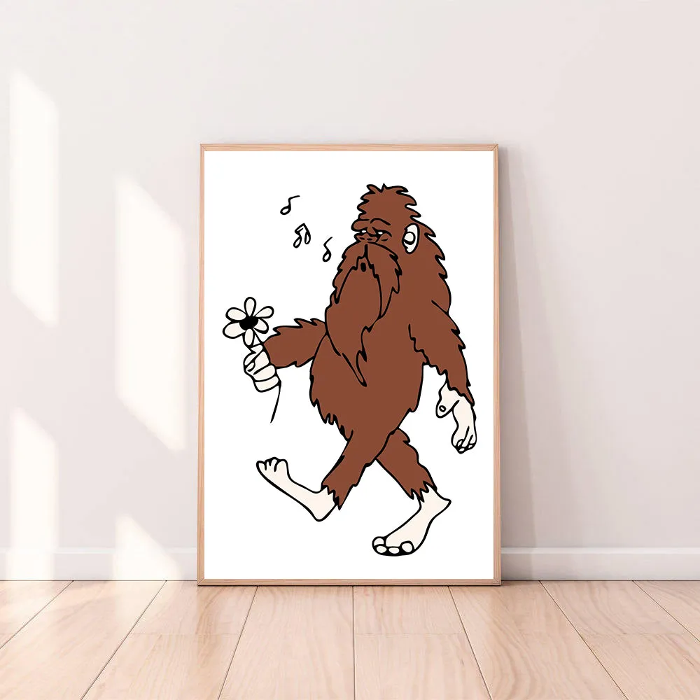 Wall Art Big Foot