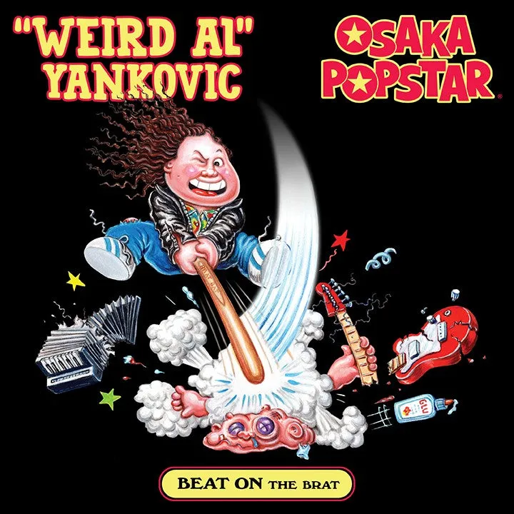 Weird Al / Osaka Popstar “Beat on the Brat” 12-inch RED vinyl