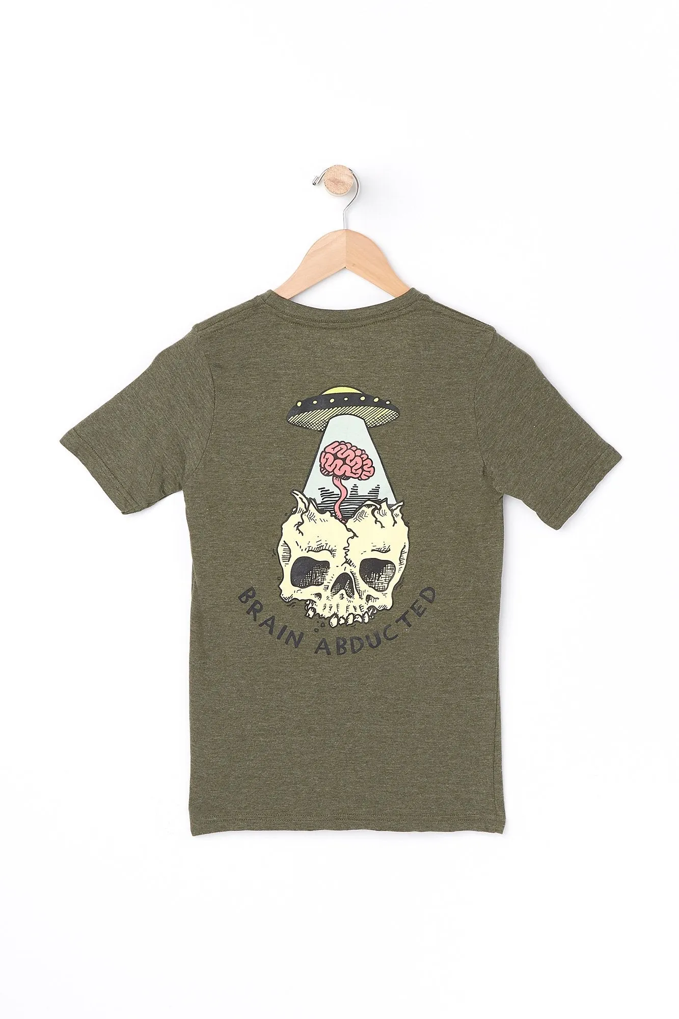 West 49 Youth Abducted Brain Pocket Tee