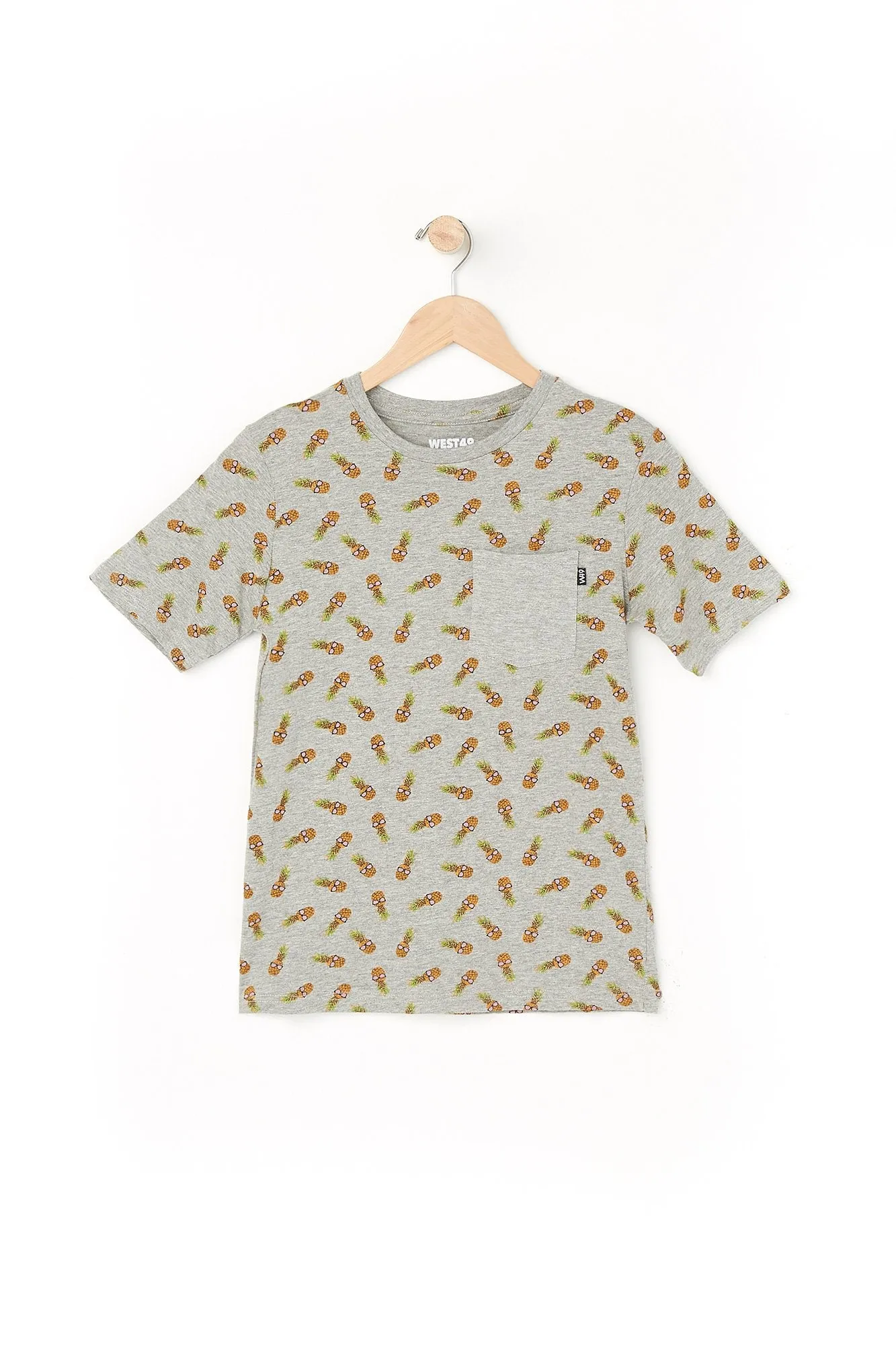 West 49 Youth Pineapple Sunnies Pocket Tee