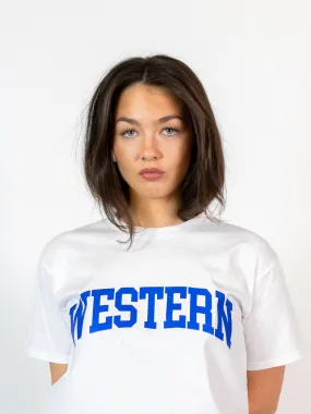 WESTERN MICHIGAN TEE - HVID