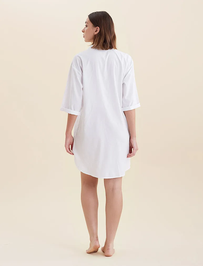 Whale Beach Nightshirt in White