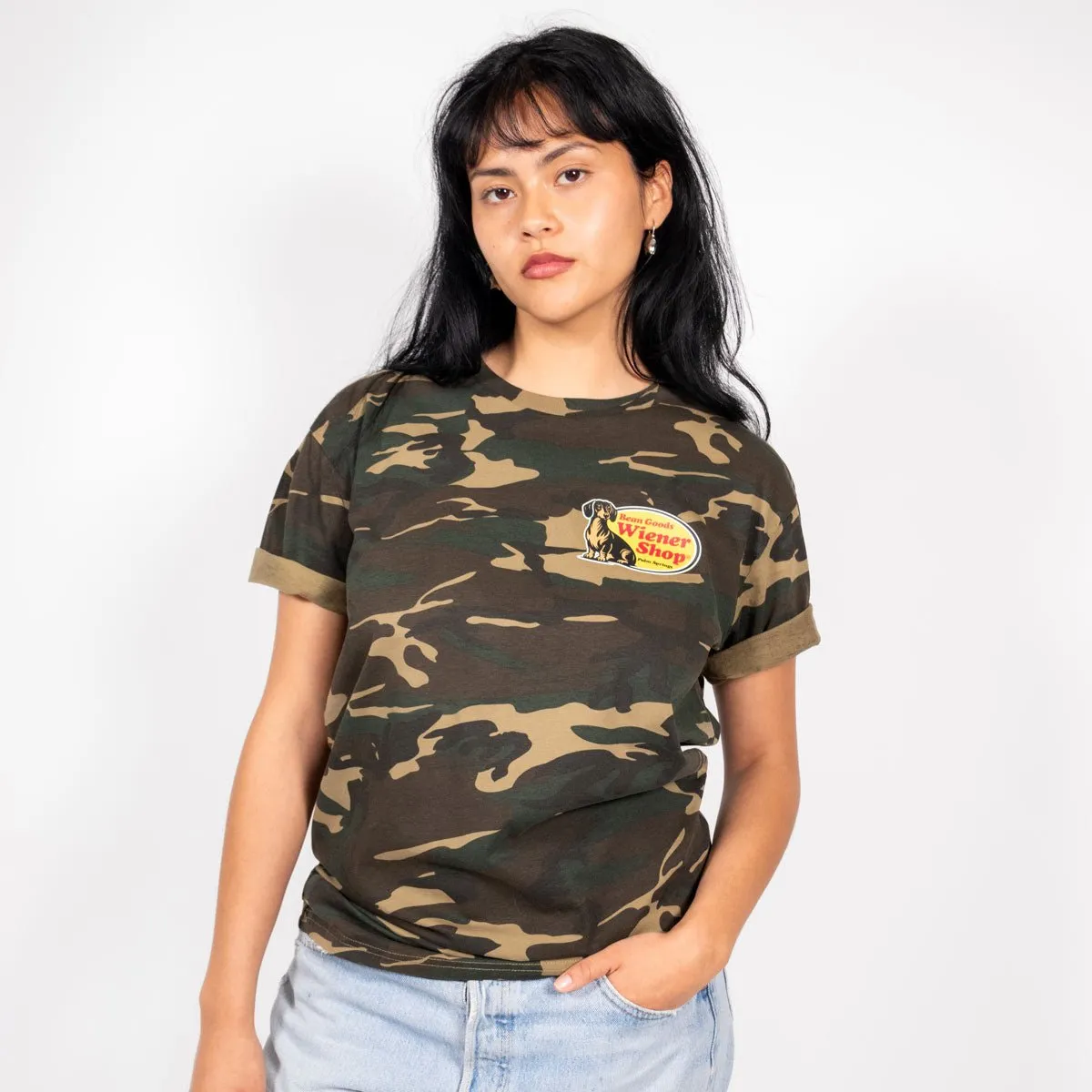 wiener shop unisex camo tee