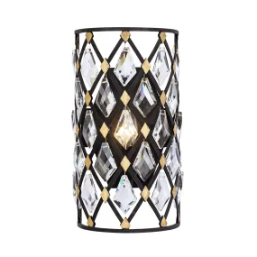 Windsor 345W01CBHG 1-Light Wall Sconce - Carbon/Havana Gold