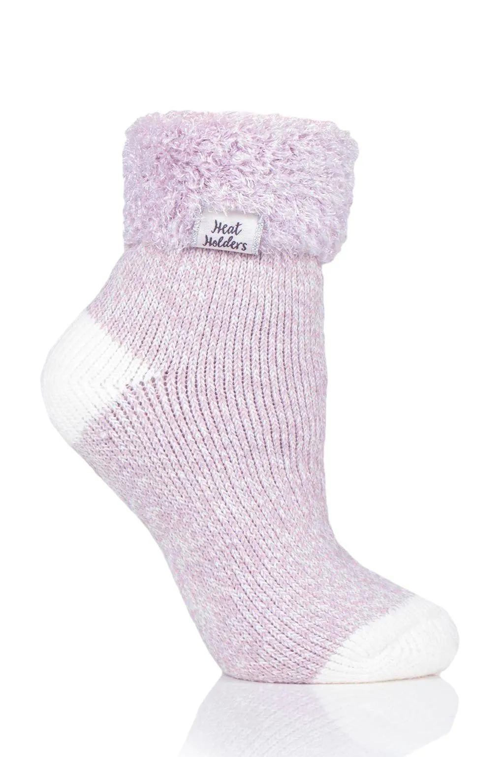 Women's Feather Cuff Sleep Socks