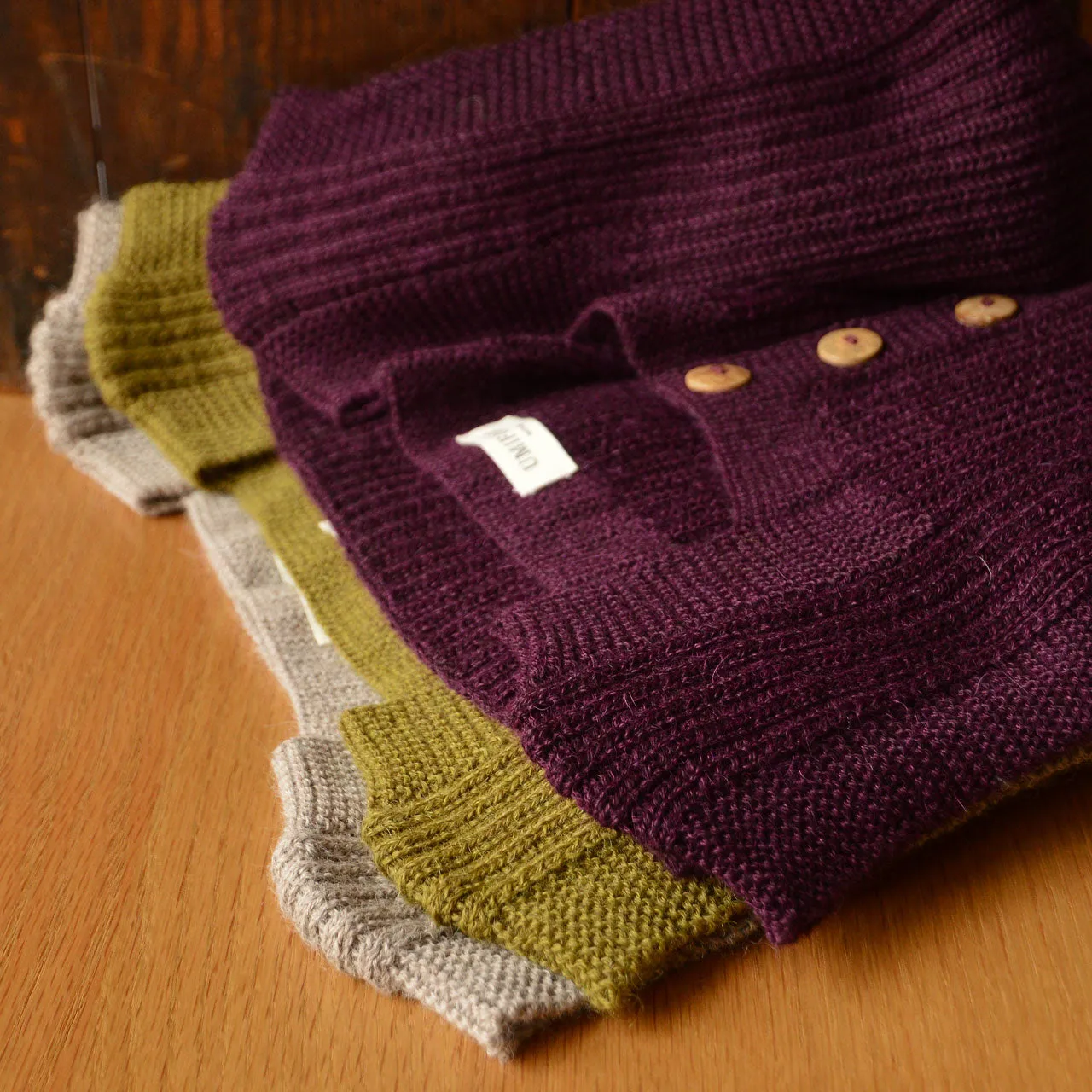 Women's Rico Vest - 100% Baby Alpaca - Aubergine (S-L)