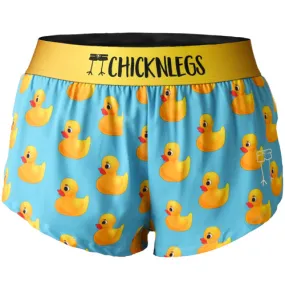 Women's Rubber Ducky 1.5" Split Shorts