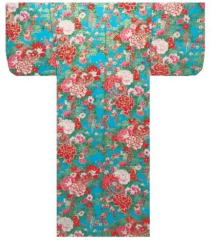 Women's Yukata: Ball with Peony